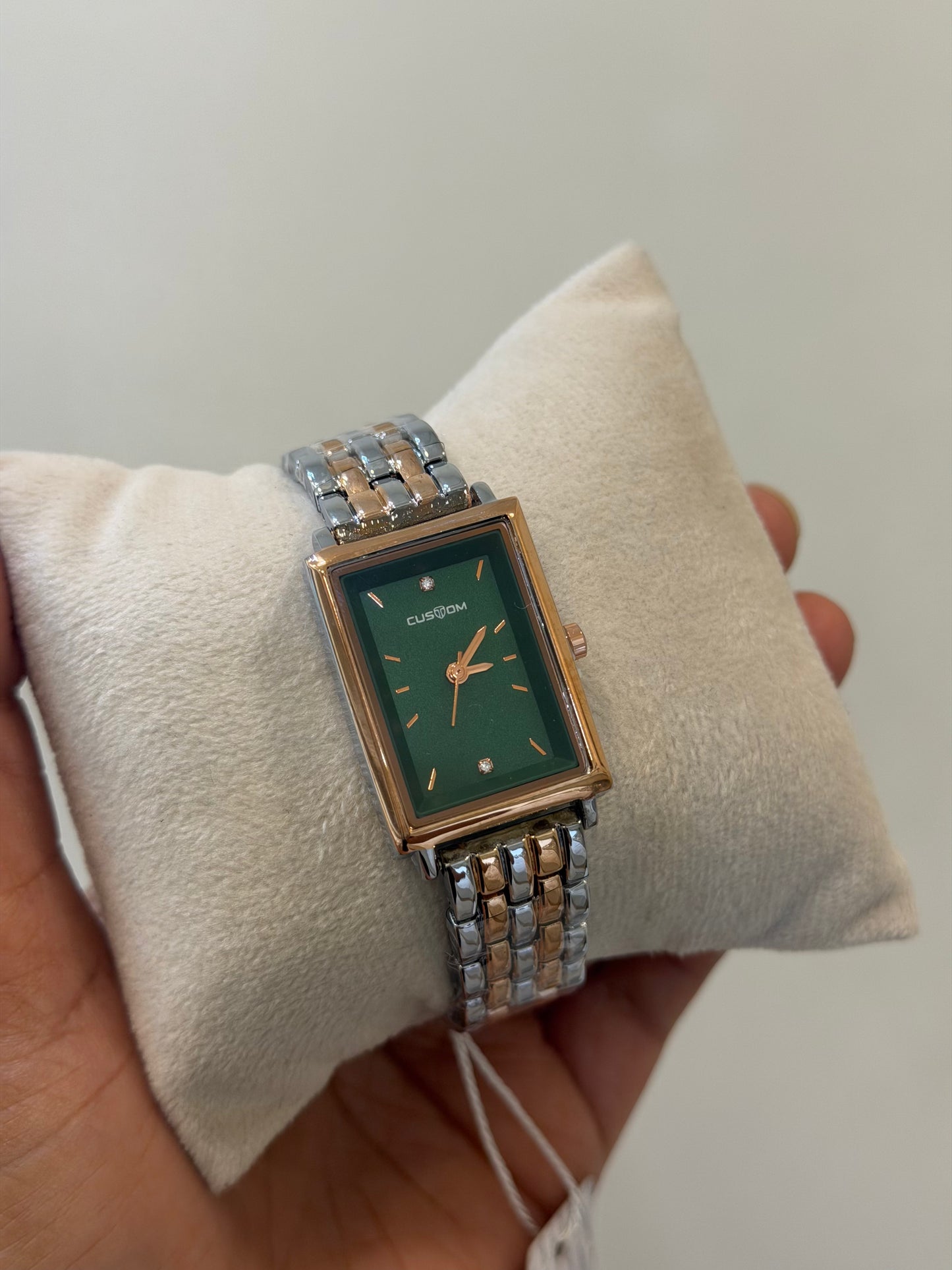 Maya emerald statement watch
