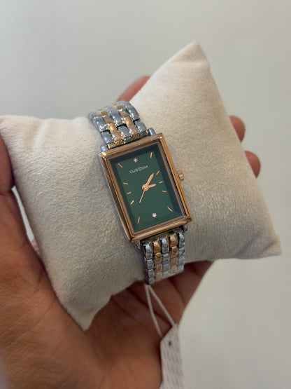 Maya emerald statement watch