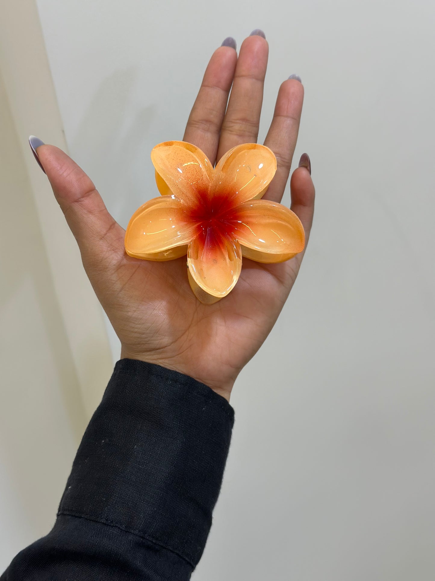 Pinteresty floral claw clips - Big