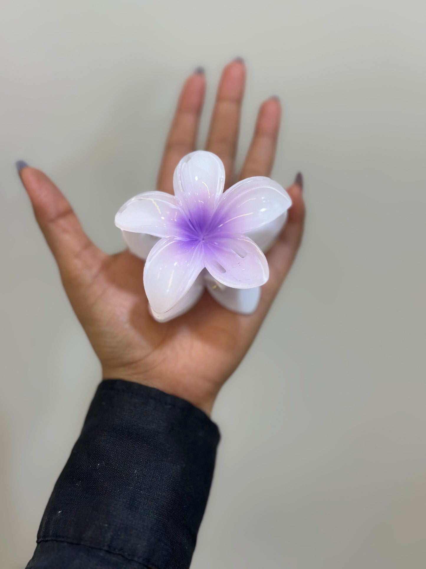 Pinteresty floral claw clips - Big