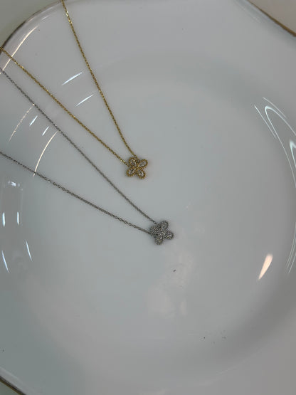 Luxe floral necklace
