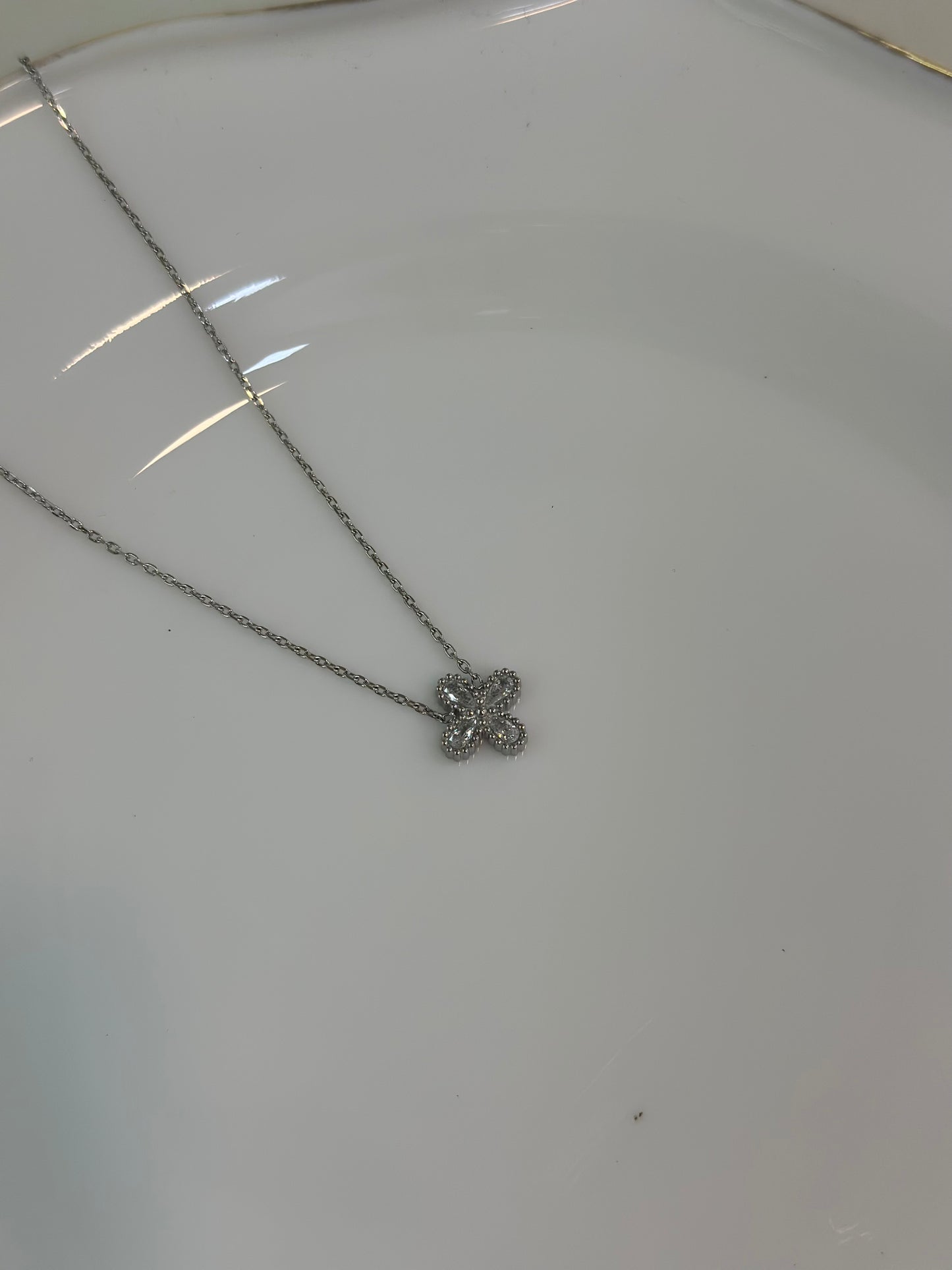 Luxe floral necklace