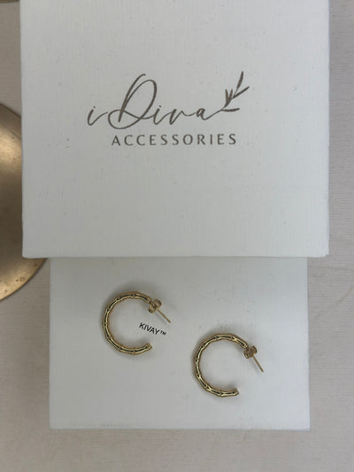 Bamboo earring