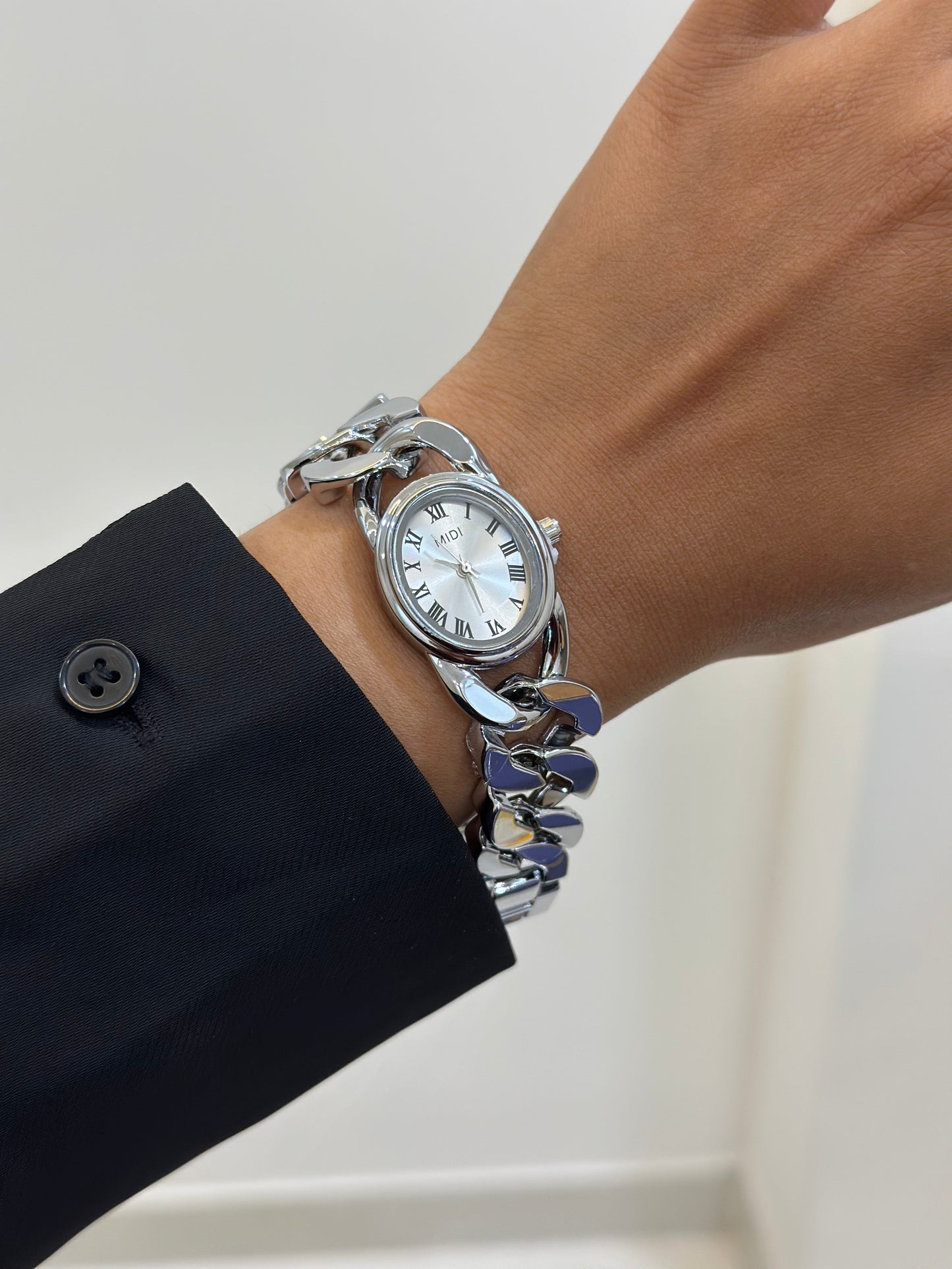 Chunky statement luxe watch