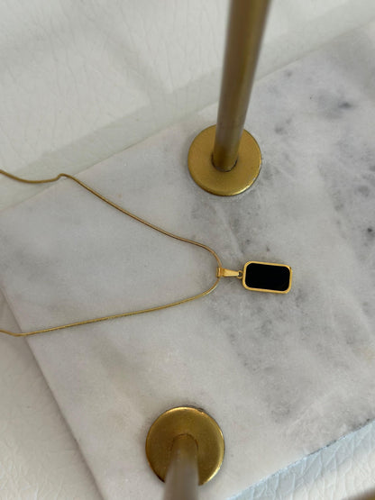 Zoe reversible necklace