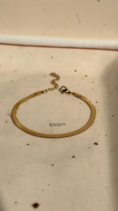 Classic Viper Chain Bracelet