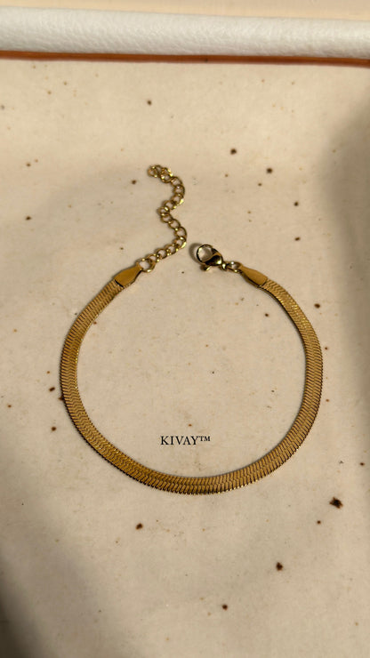 Classic Viper Chain Bracelet
