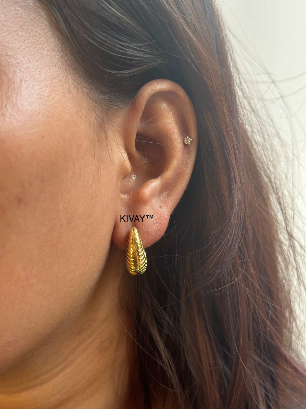 Aum Drop Earring