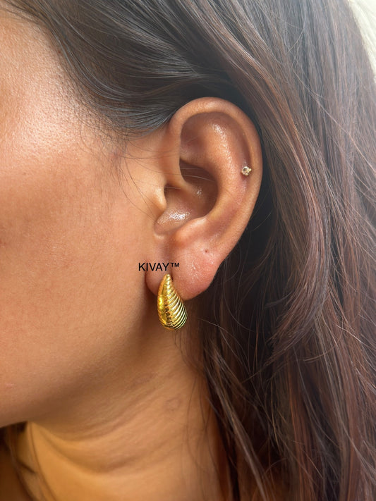 Aum Drop Earring