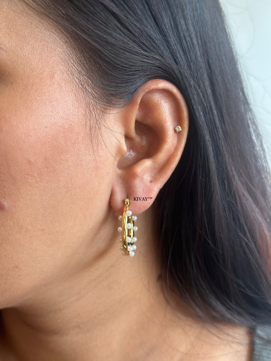 Pearl Droplet Earring