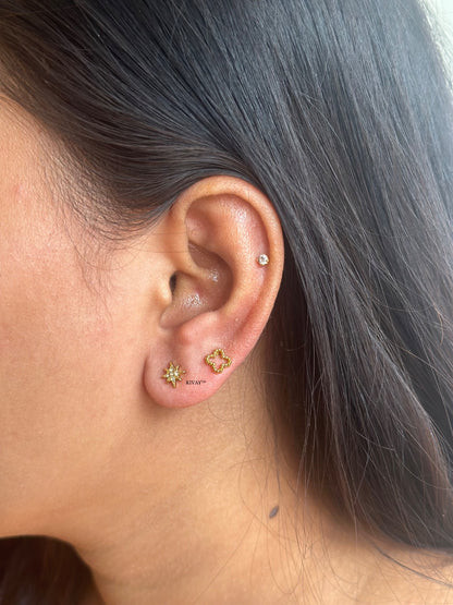 Xoxo Triple Piercing