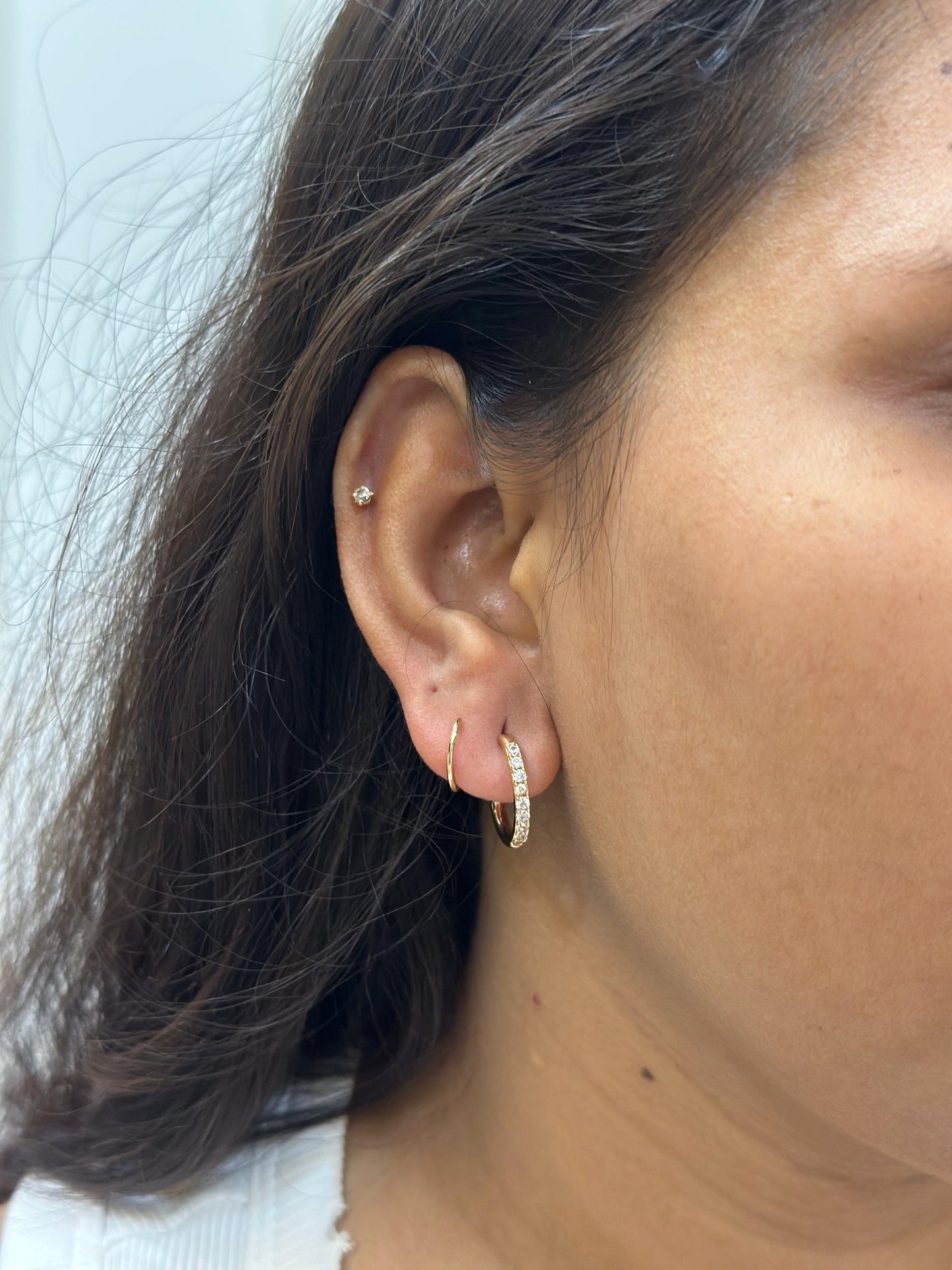 Zara Rosegold Earring