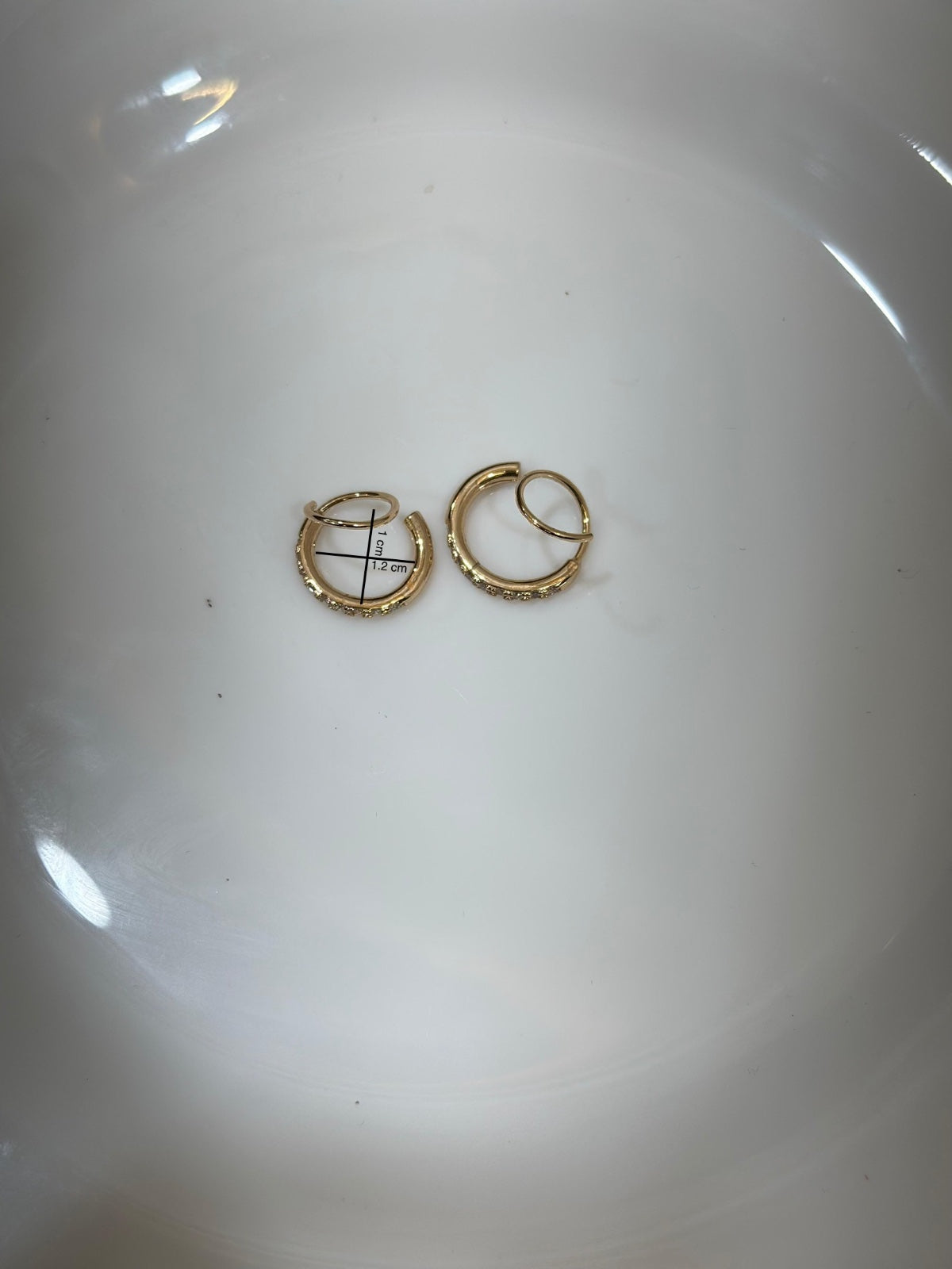 Zara Rosegold Earring