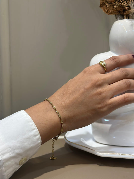 Rue Twisted Chain Bracelet