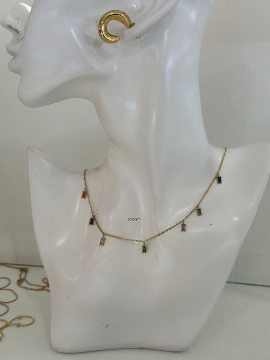 Diva Multi Charm Necklace
