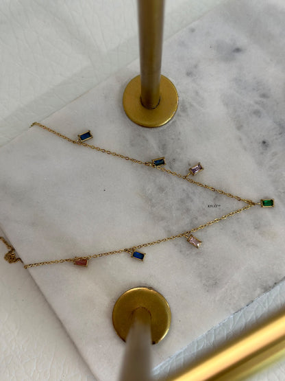 Diva Multi Charm Necklace