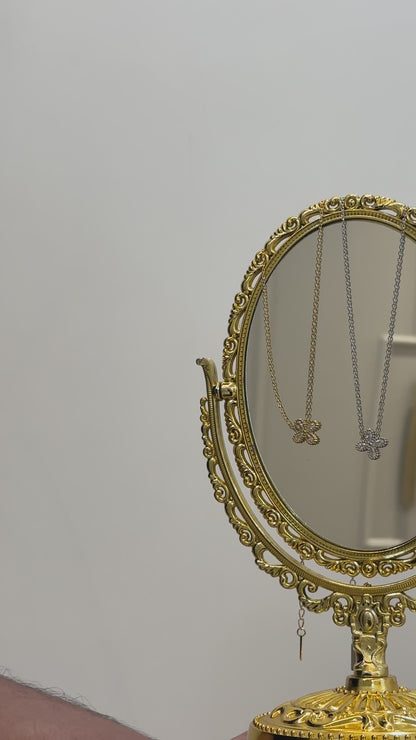 Luxe floral necklace