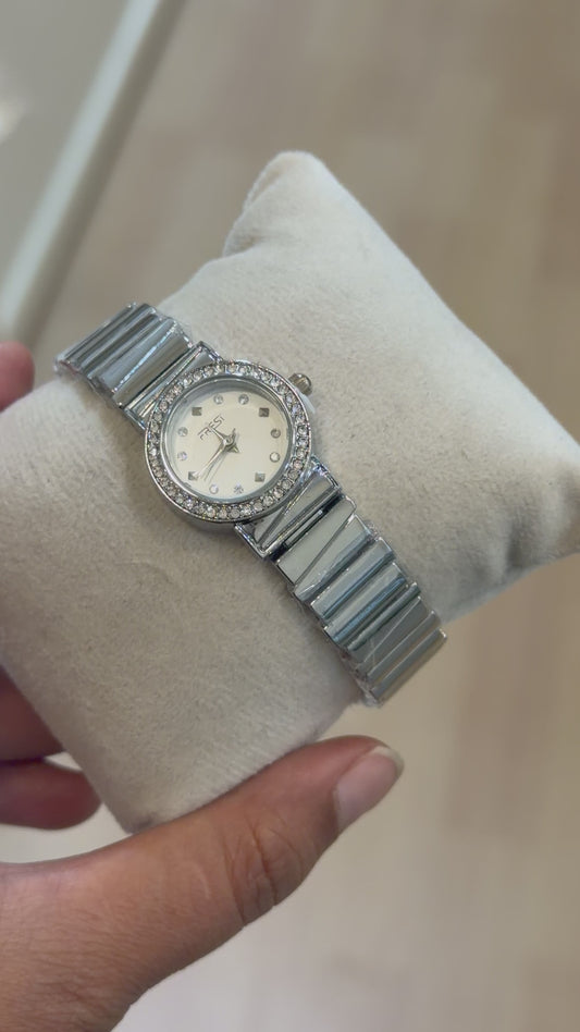 Sara embellished watch